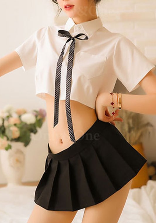 撮影用コスチュームレンタル リボン制服